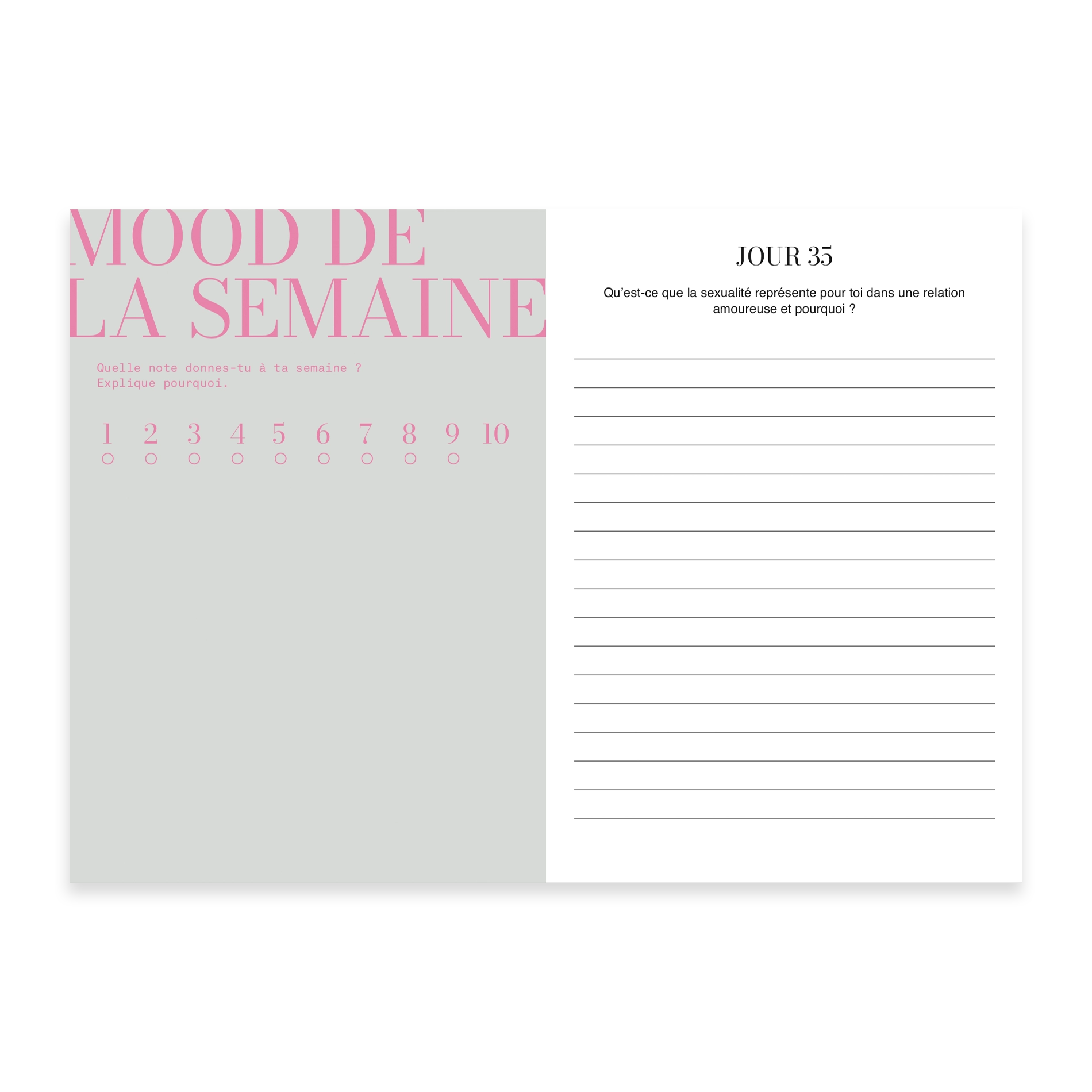 Carnet de l'amour
